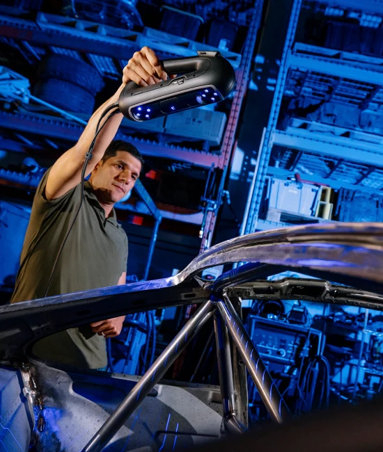 HandyScan 3D Pro Fahrgestell 3D-Scan